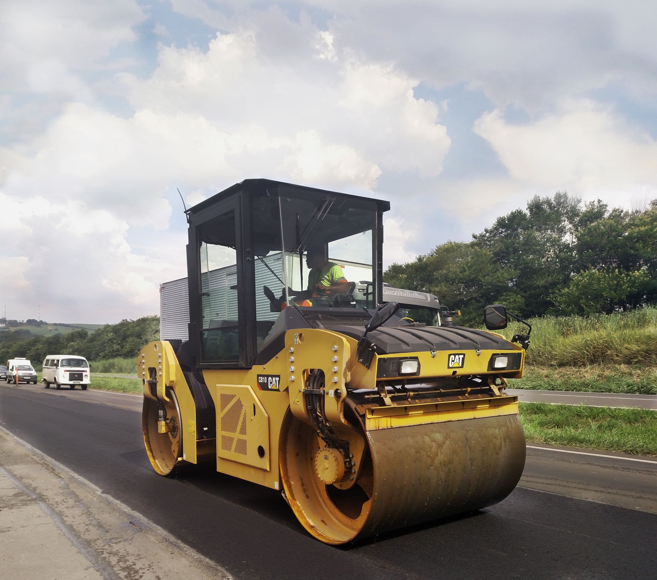 CAT 10 Ton Roller